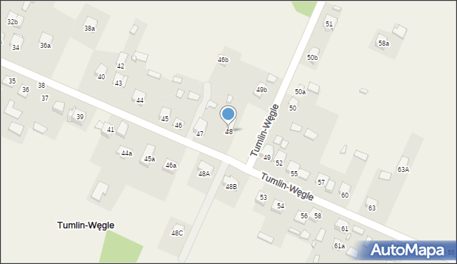 Tumlin-Węgle, Tumlin-Węgle, 48, mapa Tumlin-Węgle