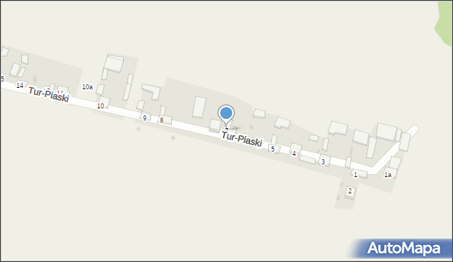 Tur-Piaski, Tur-Piaski, 7, mapa Tur-Piaski