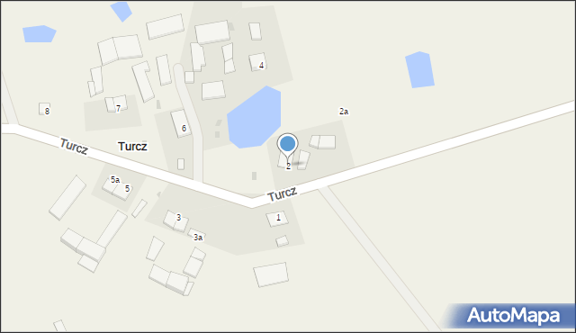 Turcz, Turcz, 2, mapa Turcz