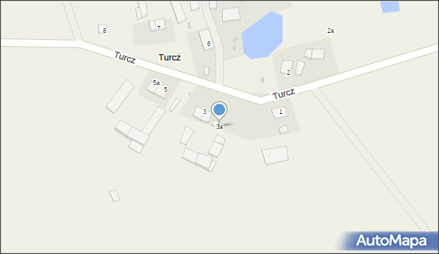 Turcz, Turcz, 3a, mapa Turcz