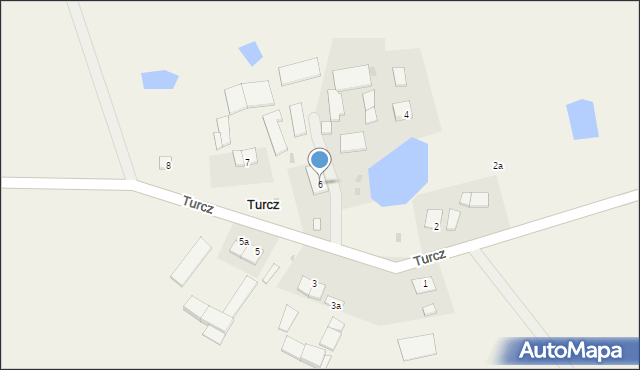 Turcz, Turcz, 6, mapa Turcz