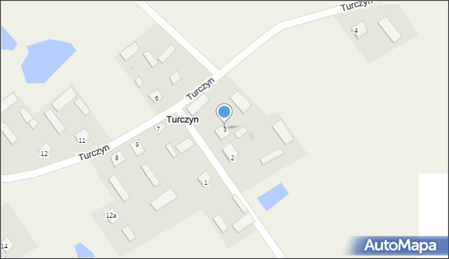Turczyn, Turczyn, 3, mapa Turczyn