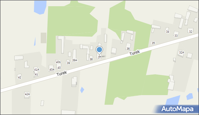 Turek, Turek, 37, mapa Turka