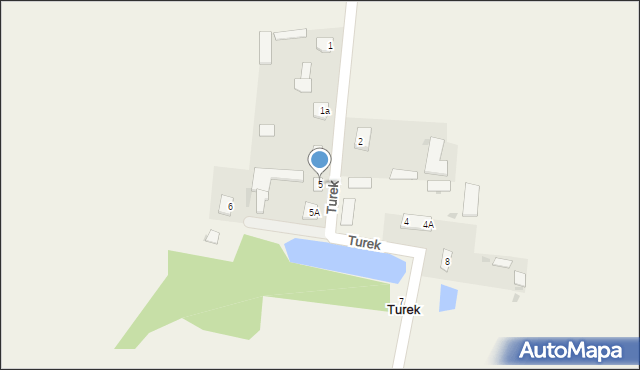 Turek, Turek, 5, mapa Turka