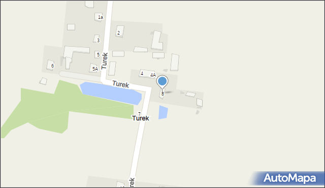 Turek, Turek, 8, mapa Turka