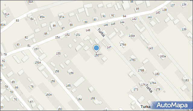 Turka, Turka, 150, mapa Turka