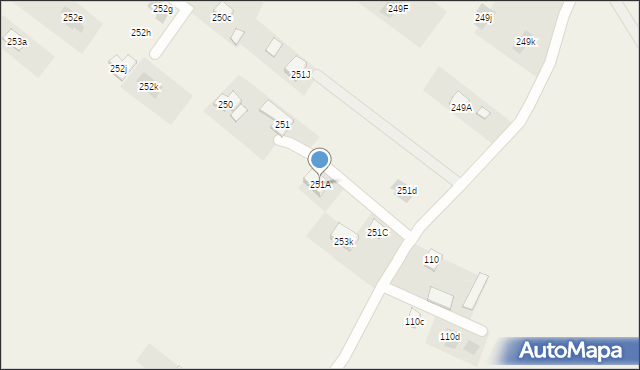 Turka, Turka, 251A, mapa Turka