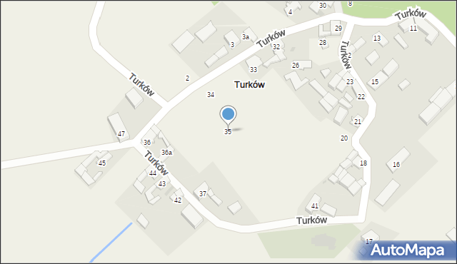 Turków, Turków, 35, mapa Turków