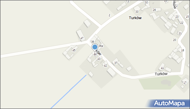 Turków, Turków, 44, mapa Turków