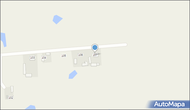 Turkowice, Turkowice, 107, mapa Turkowice
