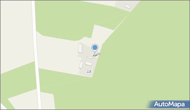 Turkowice, Turkowice, 114, mapa Turkowice