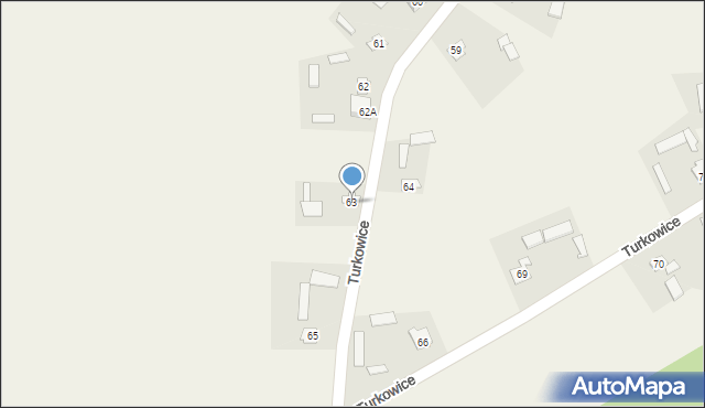 Turkowice, Turkowice, 63, mapa Turkowice