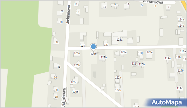 Turkowice, Turkowice, 123d, mapa Turkowice