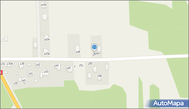 Turkowice, Turkowice, 157, mapa Turkowice