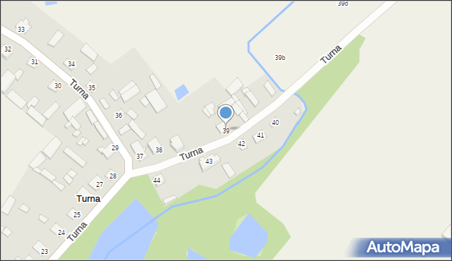 Turna, Turna, 39, mapa Turna