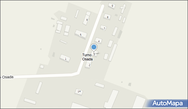 Turno Osada, Turno Osada, 3, mapa Turno Osada