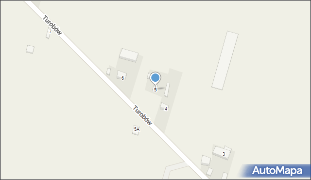 Turobów, Turobów, 5, mapa Turobów
