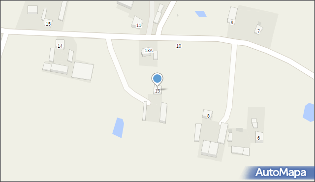 Turobowice, Turobowice, 13, mapa Turobowice