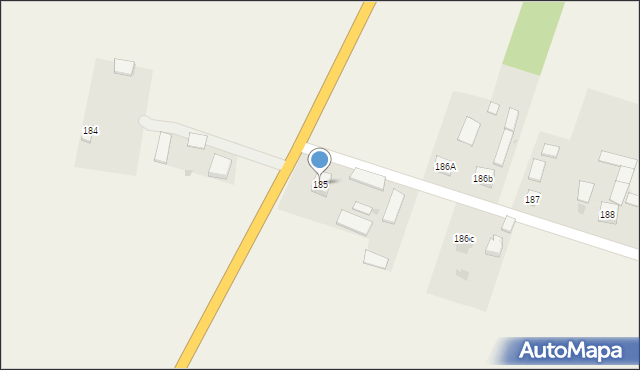 Turów, Turów, 185, mapa Turów