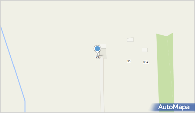 Turów, Turów, 96, mapa Turów