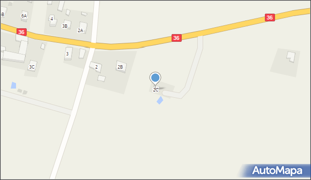 Turów, Turów, 2C, mapa Turów