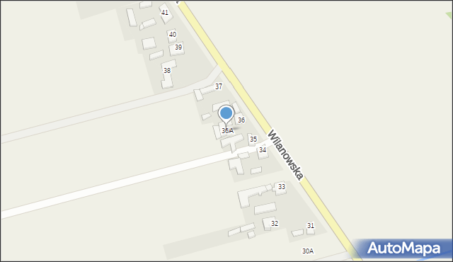 Turowice, Turowice, 36A, mapa Turowice