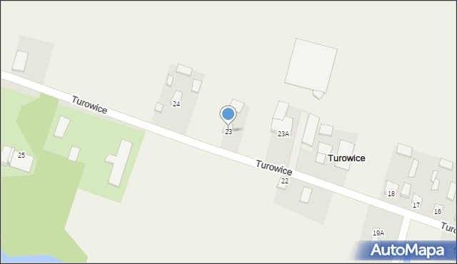 Turowice, Turowice, 23, mapa Turowice