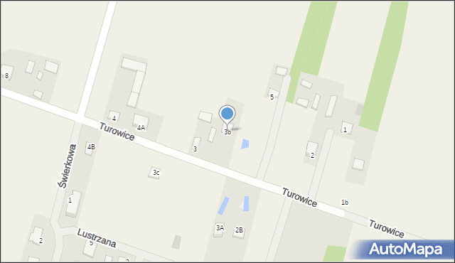 Turowice, Turowice, 3b, mapa Turowice