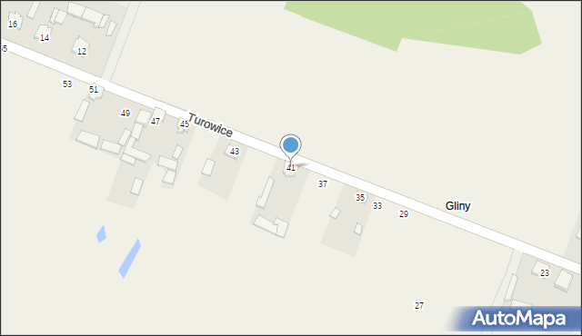 Turowice, Turowice, 41, mapa Turowice