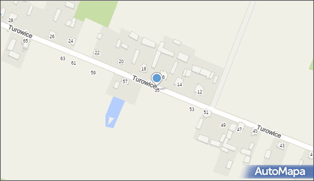 Turowice, Turowice, 55, mapa Turowice