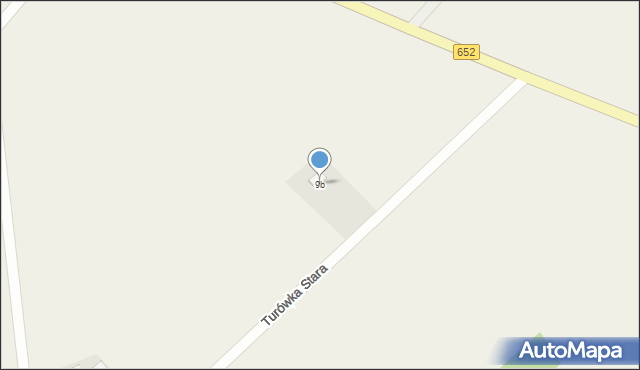Turówka Stara, Turówka Stara, 9b, mapa Turówka Stara