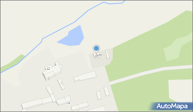 Tursko, Tursko, 13, mapa Tursko
