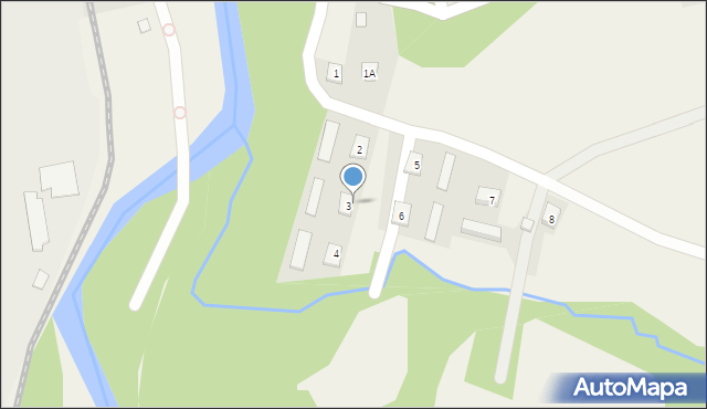 Turzańsk, Turzańsk, 3/1, mapa Turzańsk