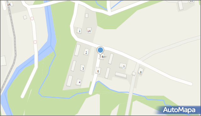 Turzańsk, Turzańsk, 5/2, mapa Turzańsk