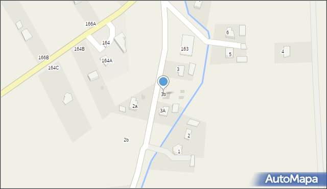 Turze Pole, Turze Pole, 3b, mapa Turze Pole