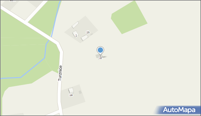 Turznice, Turznice, 1c, mapa Turznice