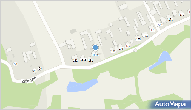 Turzyn, Turzyn, 181a, mapa Turzyn