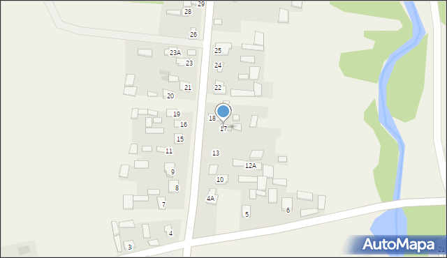 Turzyniec, Turzyniec, 17, mapa Turzyniec