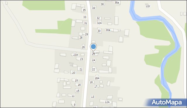 Turzyniec, Turzyniec, 25, mapa Turzyniec