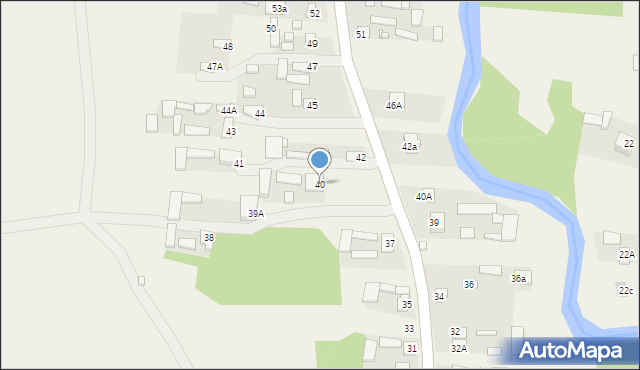 Turzyniec, Turzyniec, 40, mapa Turzyniec