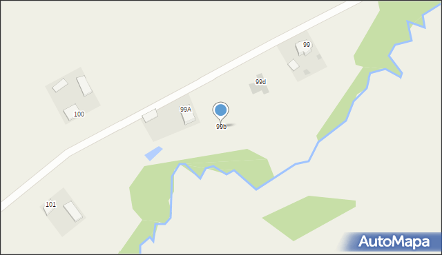 Tuszewo, Tuszewo, 99b, mapa Tuszewo