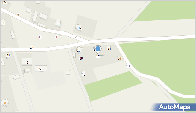 Tuszkowy, Tuszkowy, 1E, mapa Tuszkowy