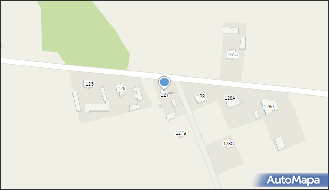 Tuszów, Tuszów, 127, mapa Tuszów