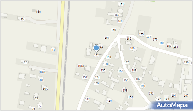 Tuszów Narodowy, Tuszów Narodowy, 161, mapa Tuszów Narodowy