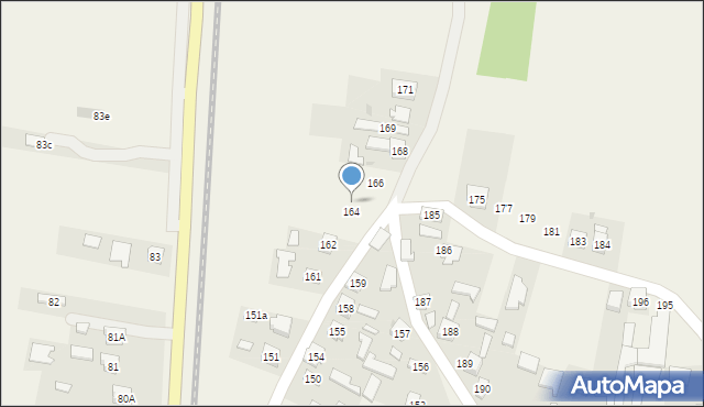 Tuszów Narodowy, Tuszów Narodowy, 165, mapa Tuszów Narodowy