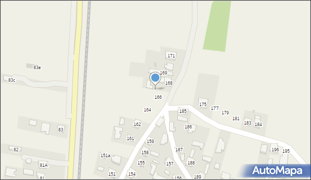 Tuszów Narodowy, Tuszów Narodowy, 167, mapa Tuszów Narodowy