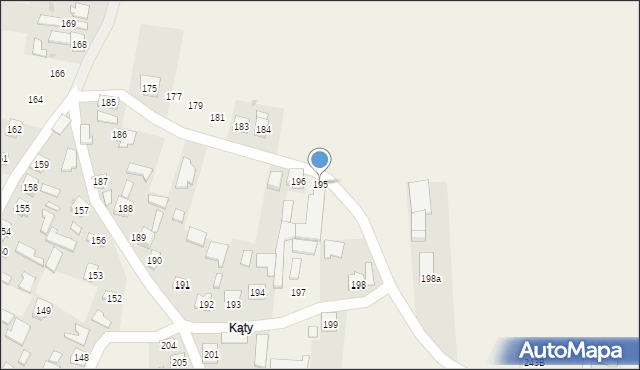 Tuszów Narodowy, Tuszów Narodowy, 195, mapa Tuszów Narodowy