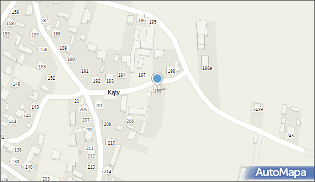 Tuszów Narodowy, Tuszów Narodowy, 199, mapa Tuszów Narodowy