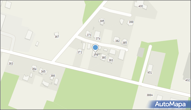 Tuszów Narodowy, Tuszów Narodowy, 379, mapa Tuszów Narodowy