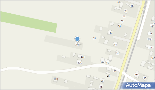 Tuszów Narodowy, Tuszów Narodowy, 53, mapa Tuszów Narodowy